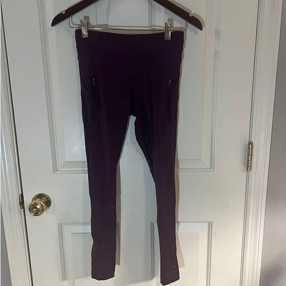 Lululemon Inspire Tight II (Brushed) Darkest Magenta Sz. 4 - Picture 3 of 6